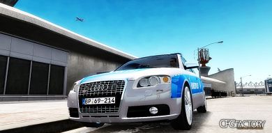 Audi S4 Bundespolizei - German Federal Police