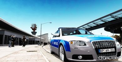 Audi S4 Bundespolizei - German Federal Police