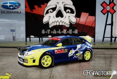 Subaru Puma Rallycross 2012 Paintjob