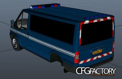 Ford Transit Gendarmerie