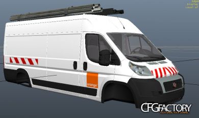 Fiat Ducato Orange