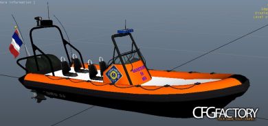 Dinghy Sauveteur en Mer