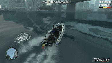 Belgian Police Boat - Dinghy - Havenpolitie Gent