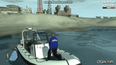 Belgian Police Boat - Dinghy - Havenpolitie Gent