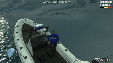Belgian Police Boat - Dinghy - Havenpolitie Gent