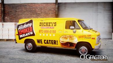 1983 GMC Vandura G-1500 "Dickey's Barbecue Pi