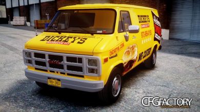1983 GMC Vandura G-1500 "Dickey's Barbecue Pi