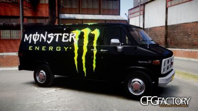 1983 GMC Vandura G-1500 "Monster Energy"