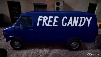 1983 GMC Vandura G-1500 "Free Candy" Pai