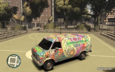 1983 GMC Vandura - Hippies Texture
