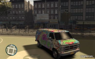 1983 GMC Vandura - Hippies Texture