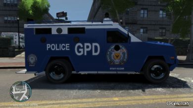 Gotham PD SWAT Bearcat