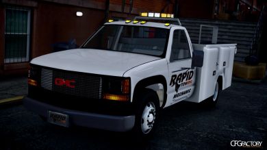 GMC 3500 "Rapid Towing Mechanic" Paintjo