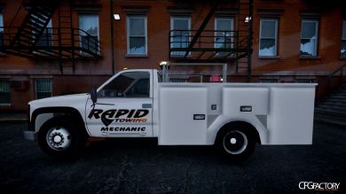 GMC 3500 "Rapid Towing Mechanic" Paintjo