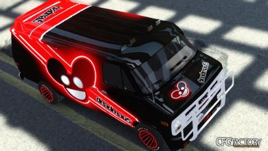 1983 GMC Vandura G-1500 Tuned 'deadmau5' PaintJob