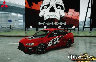 Extra Paintjobs Mitsubishi Lancer X