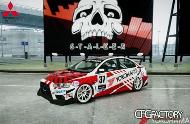 Extra Paintjobs Mitsubishi Lancer X