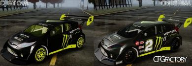 Custom Monster Paintjob Ford Fiesta