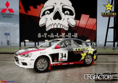 Extra Paintjobs For Mitsubishi Lancer Evo X Rally
