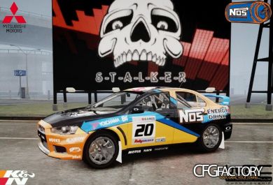 Extra Paintjobs For Mitsubishi Lancer Evo X Rally