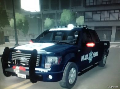 Ford F-150 De La Policia Federal