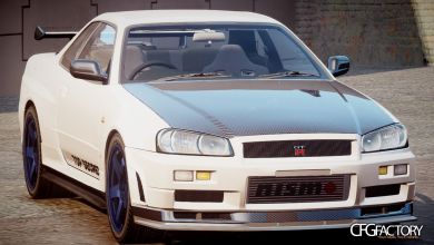 2002 Nissan Skyline 'Top Secret' Carbon PaintJob