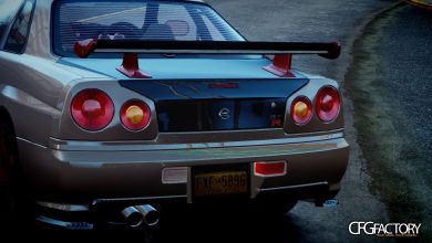 2002 Nissan Skyline 'Top Secret' Carbon PaintJob
