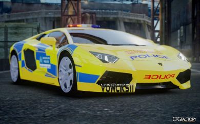 METROPOLITAN Lamborghini Aventador LP700-4 Police