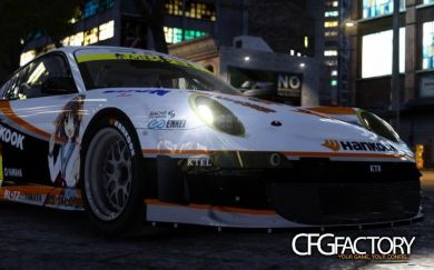 Super GT  #34  HANKOOK Porsche GT3 Painting