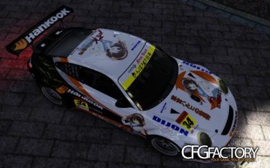 Super GT  #34  HANKOOK Porsche GT3 Painting