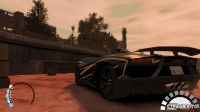 Lamborghini Aventador J Gold Trim