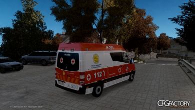 Mercedes Sprinter Helsinki Pelastuslaitos H291
