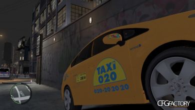 Toyota Prius 2011 ''TAXI 020 Skin''