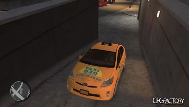 Toyota Prius 2011 ''TAXI 020 Skin''