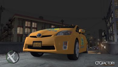 Toyota Prius 2011 ''TAXI 020 Skin''