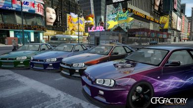 Nissan Skyline R34 GTR Paintjob Pack