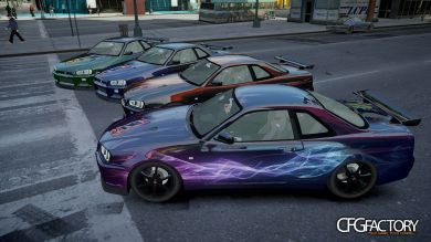 Nissan Skyline R34 GTR Paintjob Pack