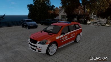 Mercedes Benz Brabus Helsinki Pelastuslaitos HE40
