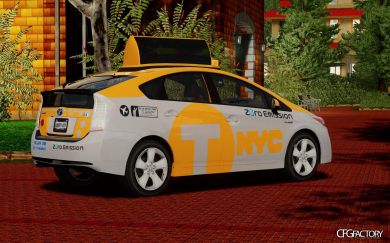 Toyota Prius 2011 Taxi  NYC  Paintjob v2