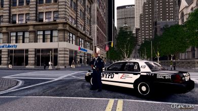 NYPD Ford Crown Victoria Black Edition