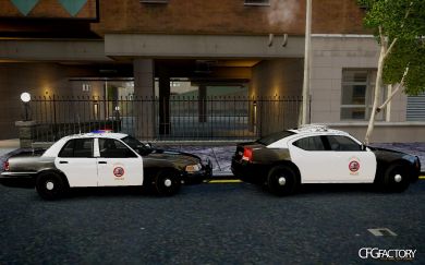 Culver City Police Skin Pack