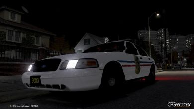 Ohio Columbus Police Car