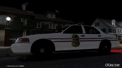 Ohio Columbus Police Car
