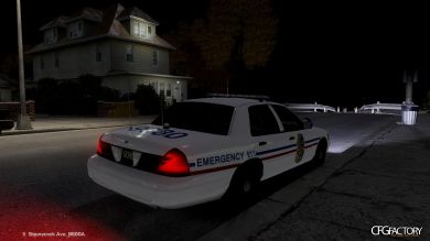 Ohio Columbus Police Car