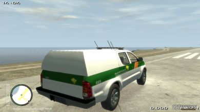 Finnish Border Patrol Toyota Hillux (Rajavartiolai