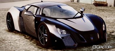 2012 Marussia B2 'Black.CF' PaintJob