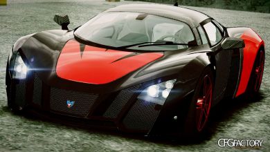 2012 Marussia B2 'Black.CF' PaintJob