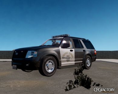 California Highway Patrol Ford Expedition