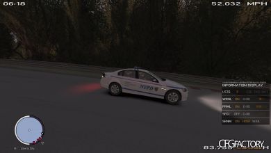 Holden Commodore Omega Series II NYPD Skin