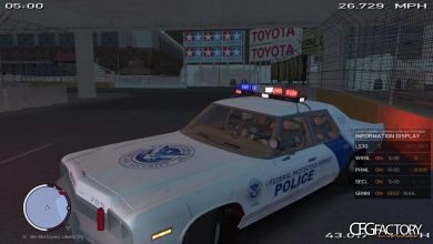 Dodge Monaco Federal Protective Skin